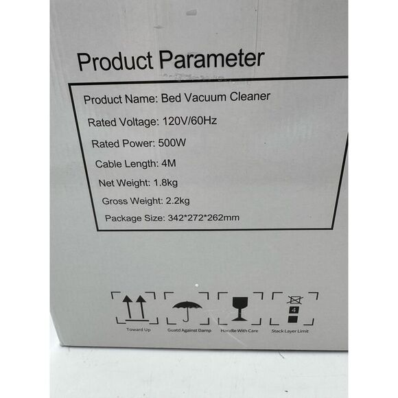 Beyn Bed Vacuum Cleaner – New in Box (NIB) – Powerful Allergen & Dust Removal - Picture 7 of 8